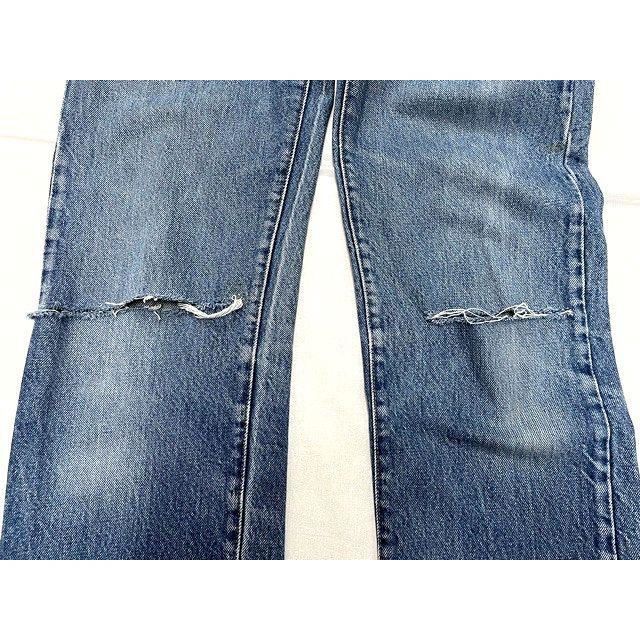 米国製 80's 1983 リーバイス LEVI'S 501 内股シングル 裾チェーンステッチ W30L36 実寸W71 L83cm [tal-0276]｜highground｜06