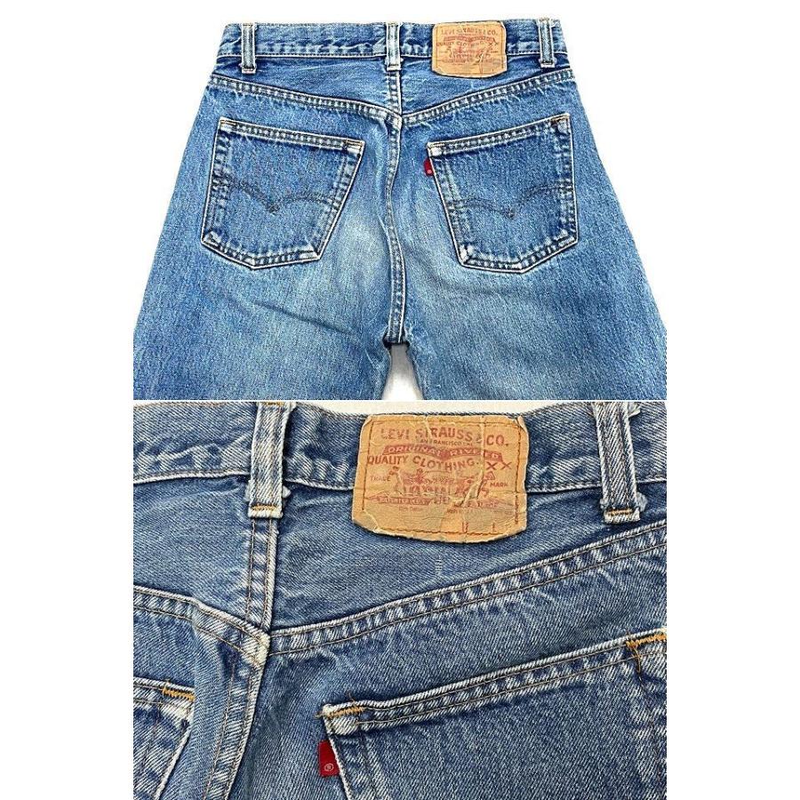 米国製 80's 1983 リーバイス LEVI'S 501 内股シングル 裾チェーンステッチ W30L36 実寸W71 L83cm [tal-0276]｜highground｜08