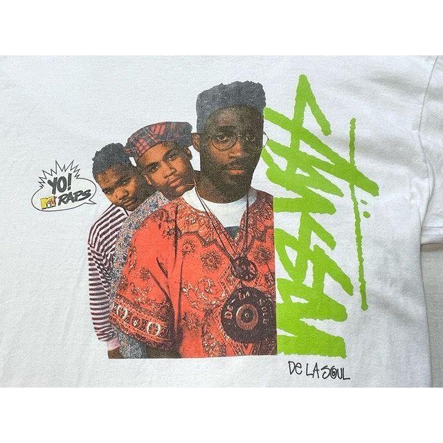 STUSSY メキシコ製 ステューシー YO! MTV RAPS コラボ Tシャツ De La 