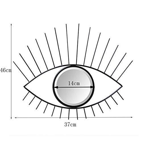ミラートップミラー 美しい目の形クリエイティブホームデコレーションミラーハンギングミラーデコレーションミラー カラー ゴールド Www Qgjeune Org Xmlrpc Php