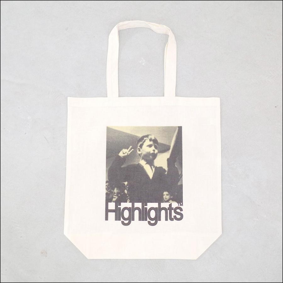 Highlights　Cotton bag　"PEACE"　コットンバッグ　トートバッグ　お買い物バッグ　オリジナルバッグ　ハイライツ　ピース | 