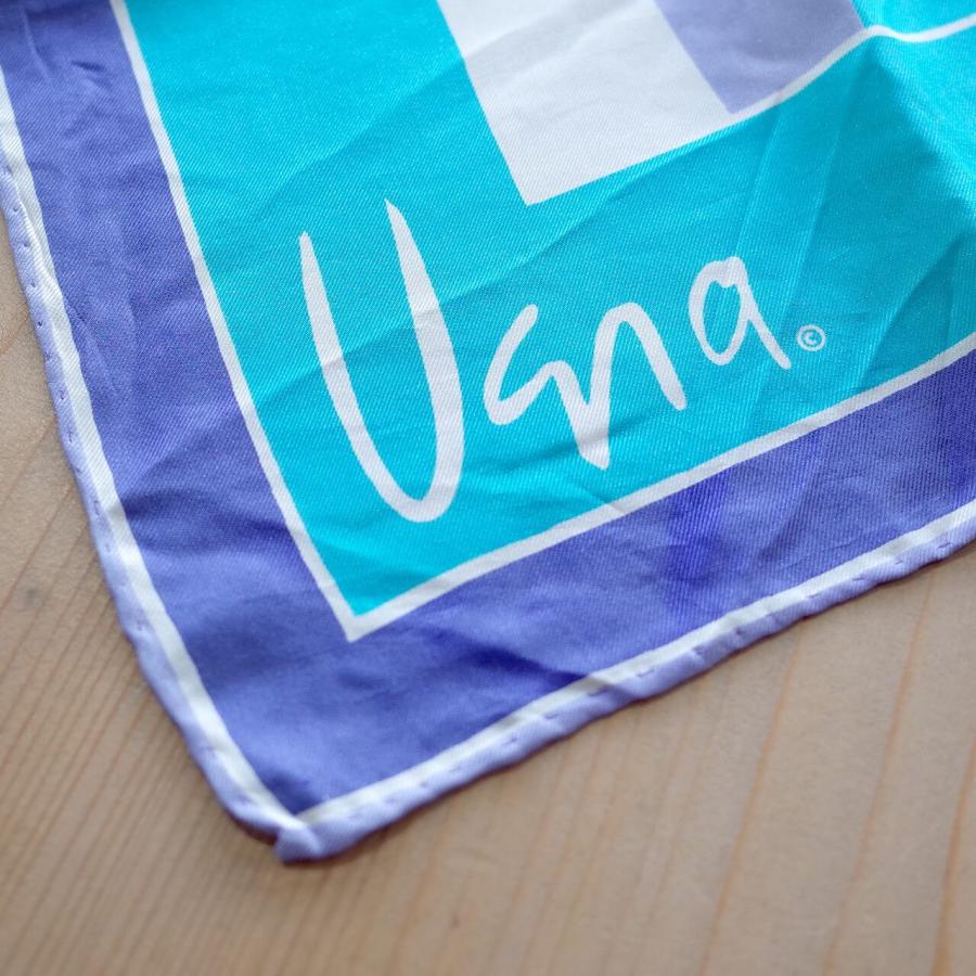 Vera Neumann　Scarf　Blue　1960s-70s【USED】 |  | 03