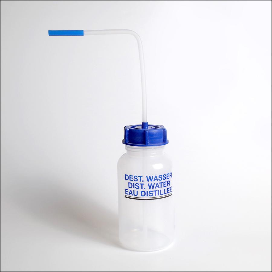 KAUTEX　薬品識別安全洗浄瓶　蒸留水　500ml | 