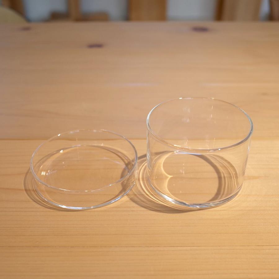 Koizumi Glass Works　futa to mi 90（H60）　Lid set　小泉硝子製作所　futa to mi 90(本体、蓋)　H60mm |  | 04