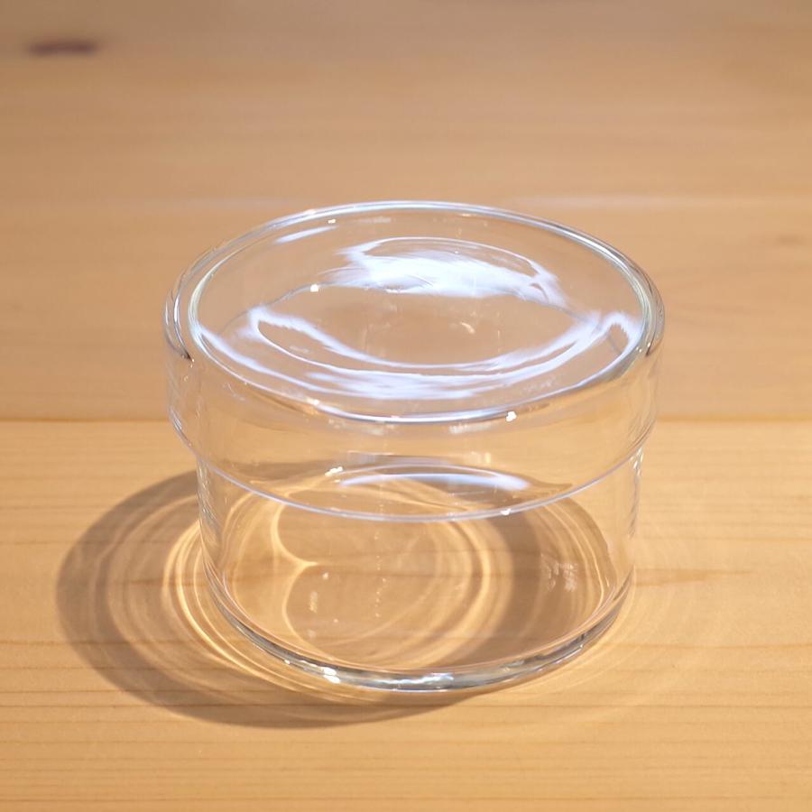 Koizumi Glass Works　futa to mi 90（H60）　Lid set　小泉硝子製作所　futa to mi 90(本体、蓋)　H60mm |  | 03
