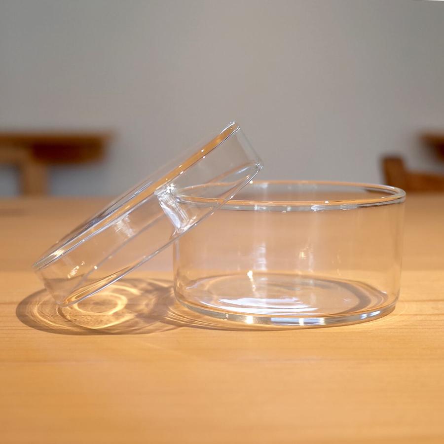 Koizumi Glass Works　futa to mi 90（H45）　Lid set　小泉硝子製作所　futa to mi 90(本体、蓋)　H45mm |  | 04