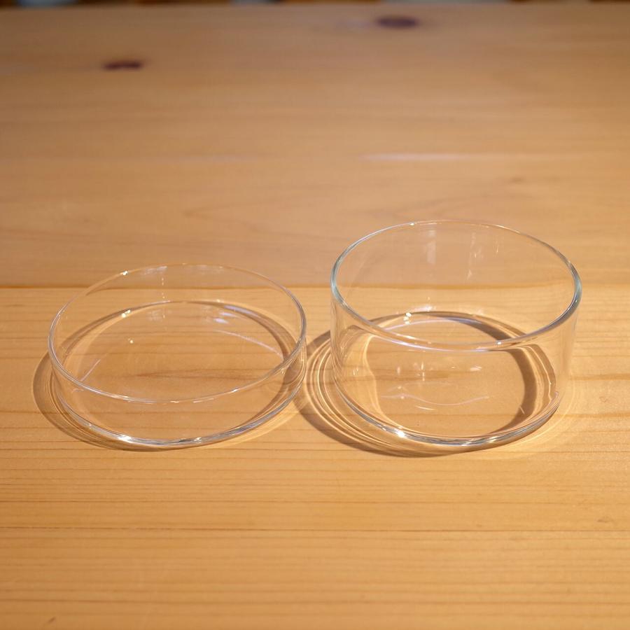 Koizumi Glass Works　futa to mi 90（H45）　Lid set　小泉硝子製作所　futa to mi 90(本体、蓋)　H45mm |  | 05