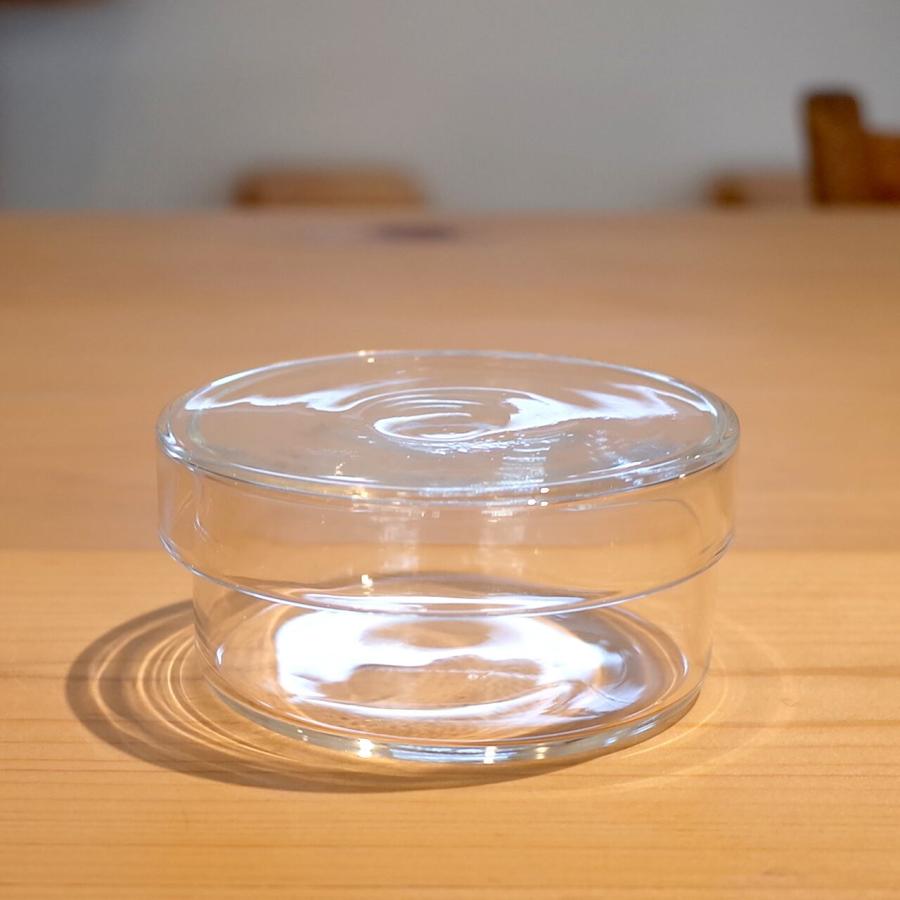 Koizumi Glass Works　futa to mi 90（H45）　Lid set　小泉硝子製作所　futa to mi 90(本体、蓋)　H45mm |  | 02