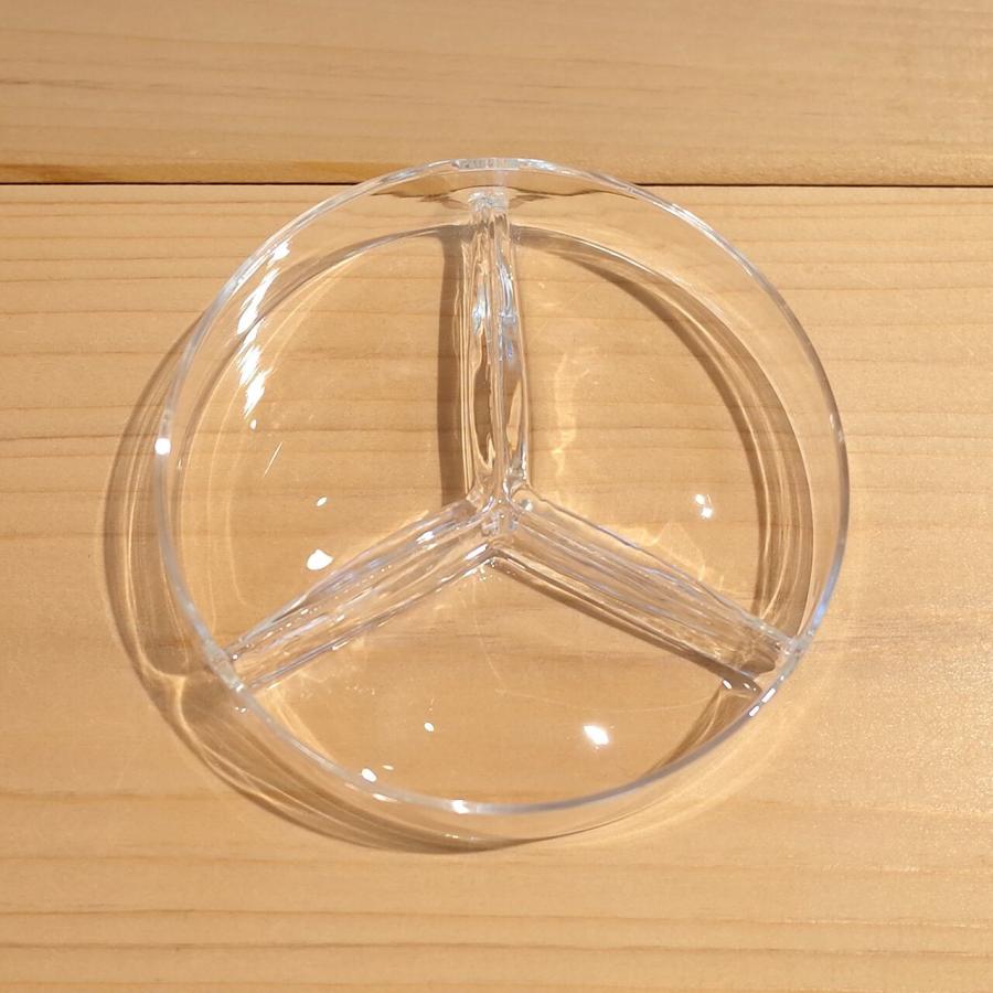 Koizumi Glass Works　Fractionation petri dish（3 fractions）　Lid set　小泉硝子製作所　分画シャーレー　三分画 |  | 07