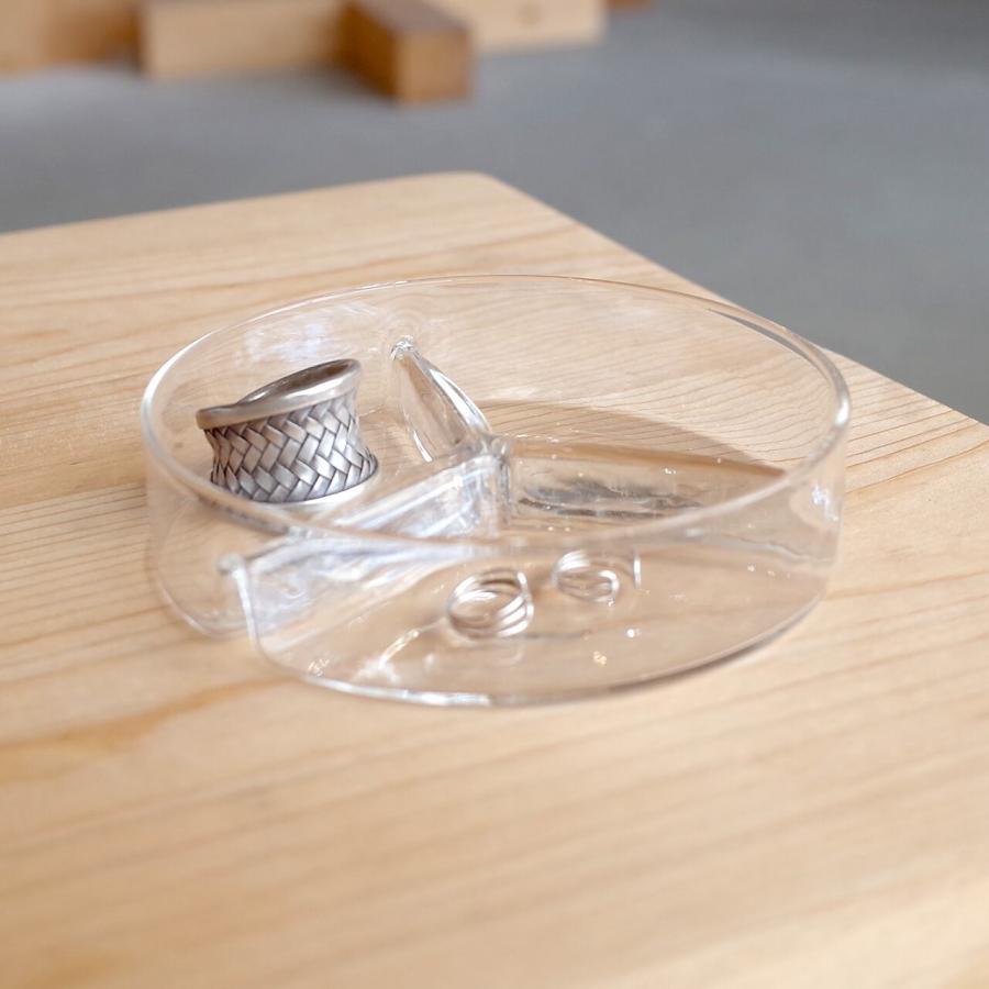 Koizumi Glass Works　Fractionation petri dish（3 fractions）　Lid set　小泉硝子製作所　分画シャーレー　三分画 |  | 11