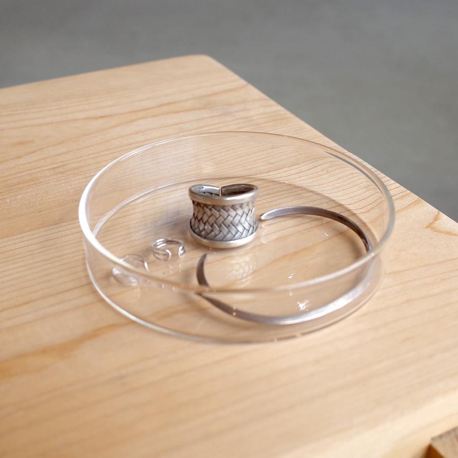 Koizumi Glass Works　Fractionation petri dish（2 fractions）　Lid set　小泉硝子製作所　分画シャーレー　二分画 |  | 10