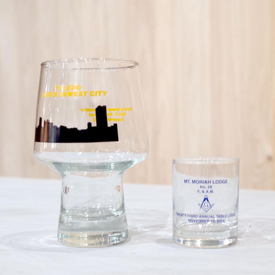 McDonald's Tumbler glass Toledo 1982【DEAD STOCK】 マクドナルド タンブラー グラス ヴィンテージの画像