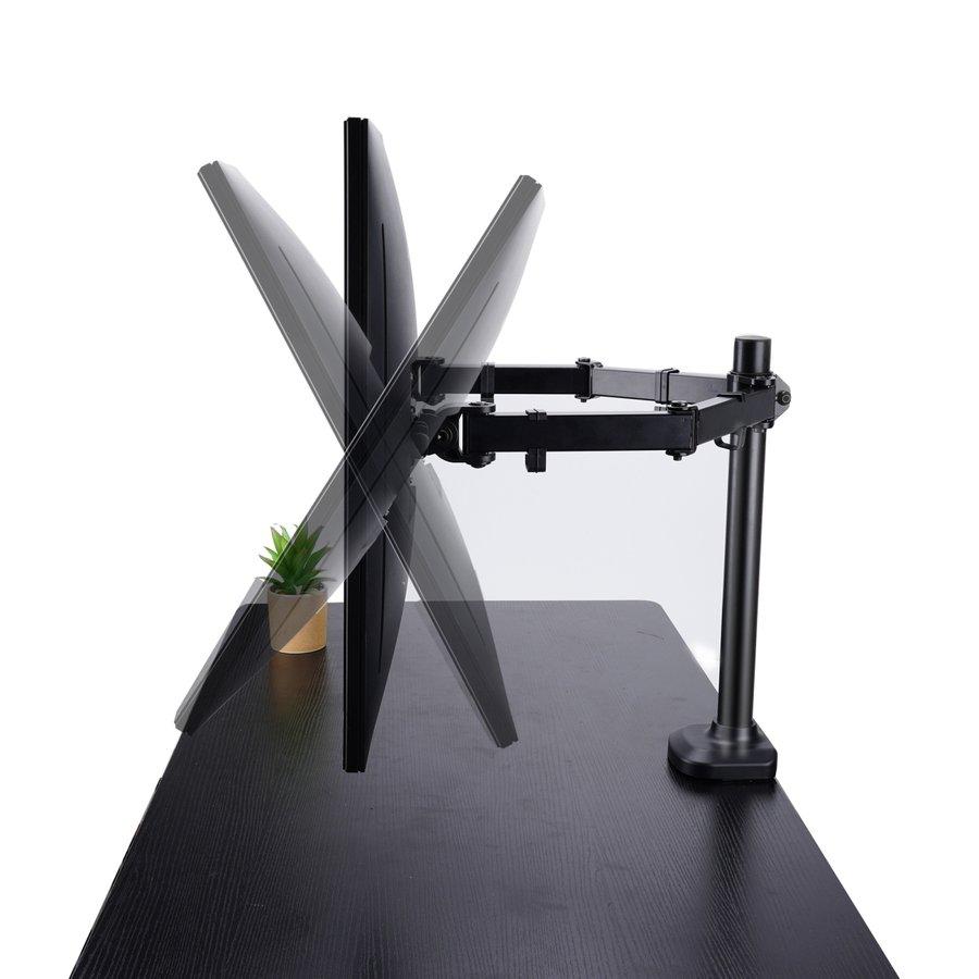 モニターアーム デュアル 2画面 液晶モニタースタンド ディスプレイアーム 13-27インチ VESA75x75mm 100x100mm 耐荷重2-8kg グロメット クランプ式 :arm3:Highly Happy - 通販 - Yahoo!ショッピング モニターアーム デュアル 2画面 液晶モニタースタンド ディスプレイアーム 13-27インチ VESA75x75mm 100x100mm 耐荷重2-8kg グロメット クランプ式 :arm3:Highly Happy - 通販 - Yahoo!ショッピング