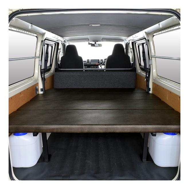 ハイエースベットキットDX用 ハイエース ベッドキット DX用 硬質マットタイプ（8型）対応