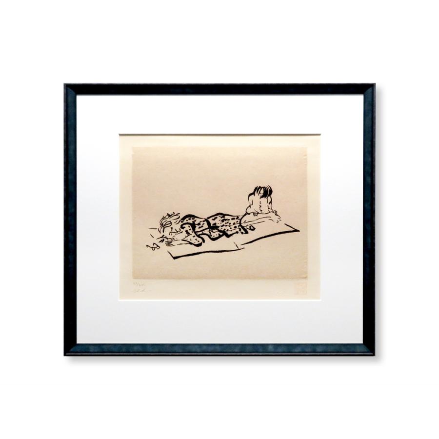 エスタンプ 額付 Karuizawa ‘77/ジョン・レノン ビートルズ ロンドン イギリス UK John Lennon アート art 音楽 ロック 日本 Japan Beatles | 