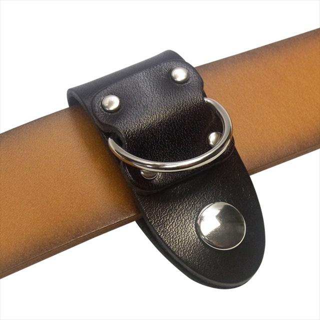 栃木レザー ベルトループキーホルダー Dカンタイプ ビートルタイプ シルバーニッケル金具 ラッピング無料