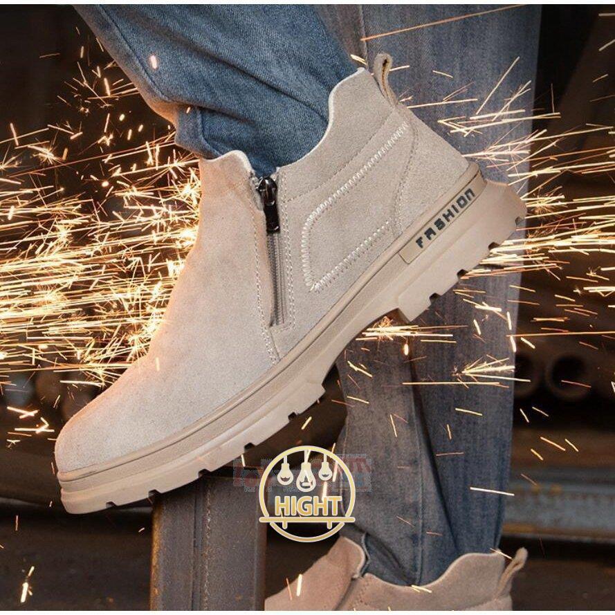 定価の ｏｆｆ 革靴 ローカット 安全靴 メンズ New 溶接用 鋼先芯 刺す叩く防止 防滑 絶縁 履きやすい 工場靴 安全靴スニーカー おしゃれ Discoversvg Com