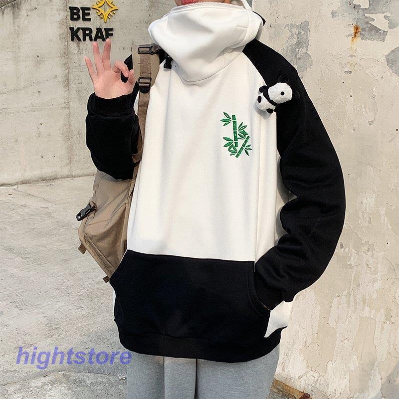 メンズ パーカー ジップアップパーカー トップス パンダ 彼氏 カップル 可愛い ２０代 学生 個性的 春秋 新作 Hight1213 Syn971 Hight 通販 Yahoo ショッピング
