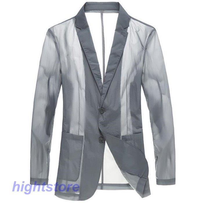 テーラードジャケット メンズ サマージャケット 薄手 夏 通勤 ブレザー テーラード 紳士服 通気 ビジネスジャケット