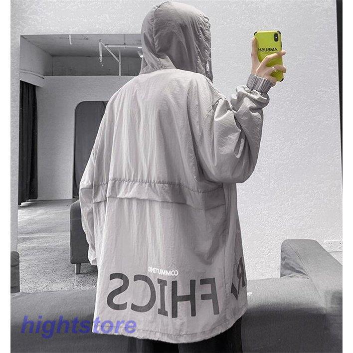 サマーパーカー メンズ 薄手 サマージャケット Uvカット アウター ラッシュガード マウンテンパーカー 日避け 接触冷感 速乾