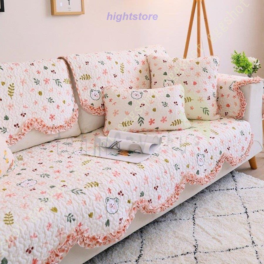 男性に人気 花柄 ソファーカバー かわいい インテリア 新生活 出窓用 キズ防止 防汚 防塵 ソファー保護 北欧風 ソファー マルチカバー ホワイト 肘付き 3人掛け ソファカバー サイズ 90 180cm Bagcedar Ir