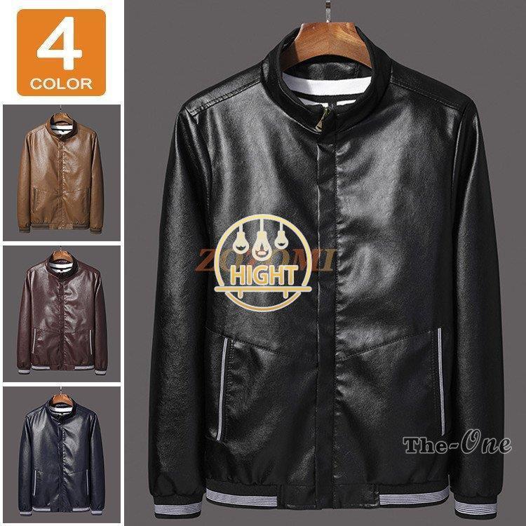 レザージャケット 革ジャン メンズ ブルゾン アウター バイク ライダースジャケット オシャレ フェイクレザー 秋冬 Hihgt0112 Cs47 Hight 通販 Yahoo ショッピング