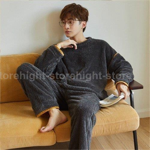 期間限定お試し価格 メンズ パジャマ もこもこ 上下 メンズ ルームウェア 長袖 用 冬 メンズ パジャマ もこもこ 冬 モコモコ セットアップ 部屋着 ブランド おしゃれ メンズパジャマ 上下 メンズ ルームウェア 長袖 用 下着 靴下 部屋着