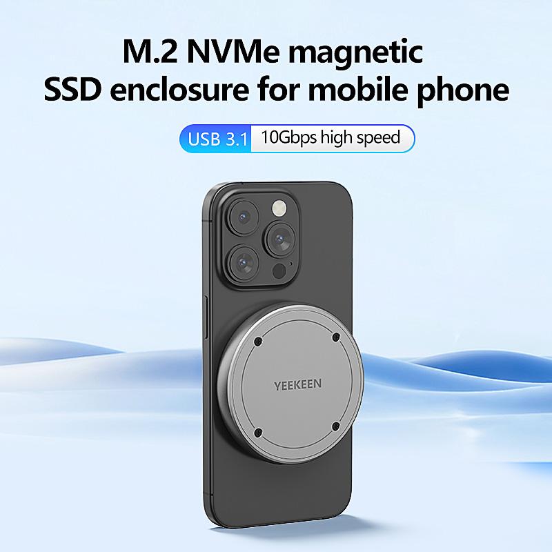 YEEKEEN USB Type-C M.2 NVMe PCIE Mキー/B+M Key 2230/2242 SSD ケース 対応 エンクロージャー iPhone 15対応 USB3.1 高速データ転送 タイプC マグネット |  | 08
