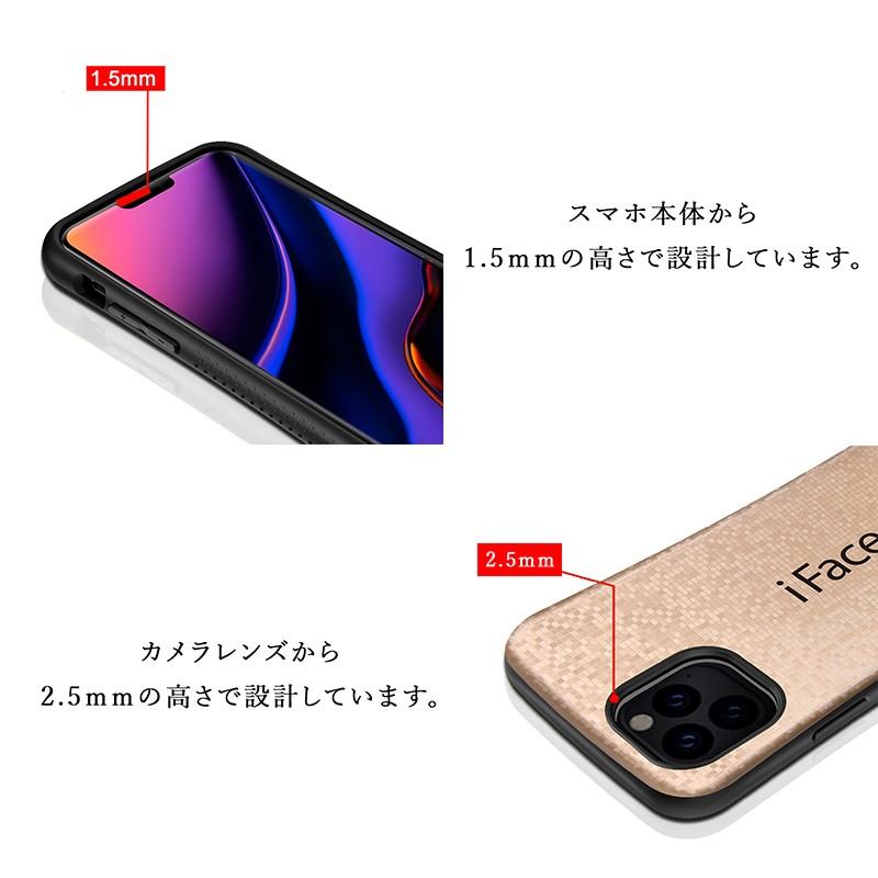モザイク版 iFace mall ケース iPhone12 iPhone12Pro iPhone11
