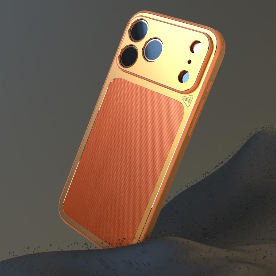 Luphie iPhone 17 Pro ケース Max ストラップホール カメラ保護