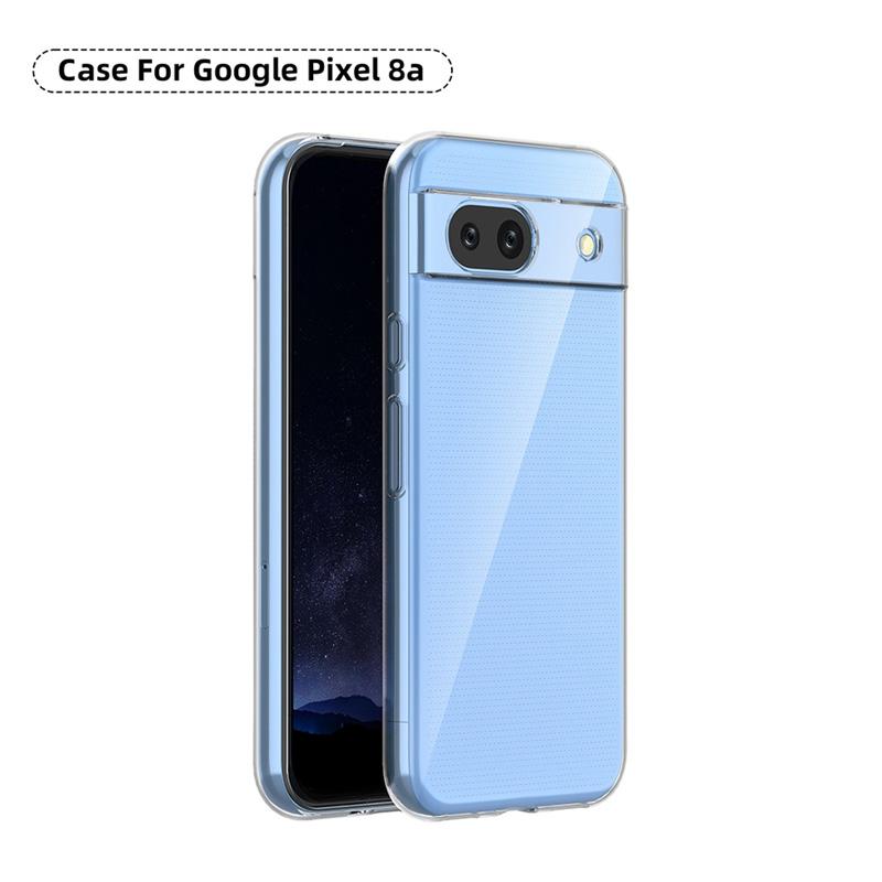 強化ガラスフィルム付き 透明ケース Google Pixel 8a 9 Pro XL 強化ガラスフィルム付き 透明ケース Google Pixel 8a 9 Pro XL