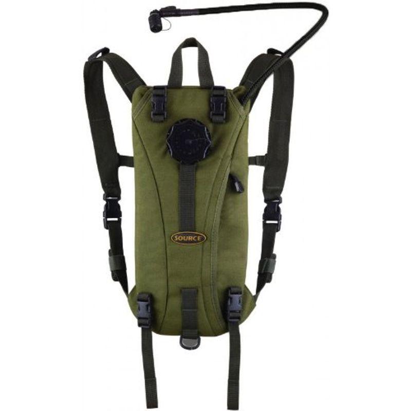 〔ソースバガボンド〕ハイドレーションパック タクティカル3L (オリーブドラブ（ブラックチューブ）) 20231207042539