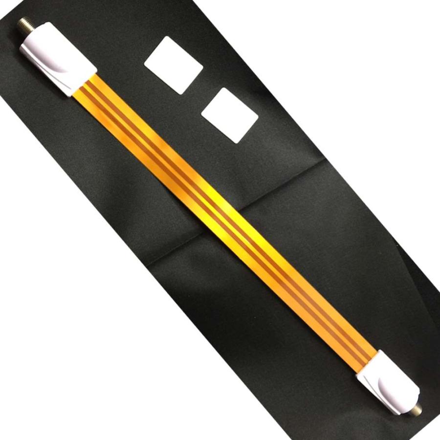 防犯カメラ向け用 隙間ケーブル 室内引きこみ　フラットケーブル Ｆ型 アンテナケーブル　Ｆ型＋BNCジャック 取付用両面テープ付 メール便可能 |  | 05