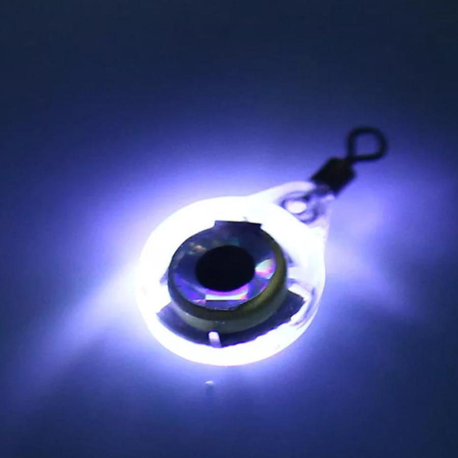 LED 集魚灯 ミニ フィッシングライト 目玉型 水につけると自動で点灯 緑LED 青LED バルク品 メール便配送可 |  | 02
