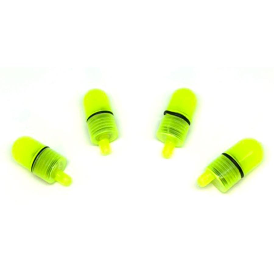 竿先ライト LED 赤 4個セット 穂先ライト 釣り LEDライト 夜釣り うなぎ バルク品 釣り具 メール便配送 | 