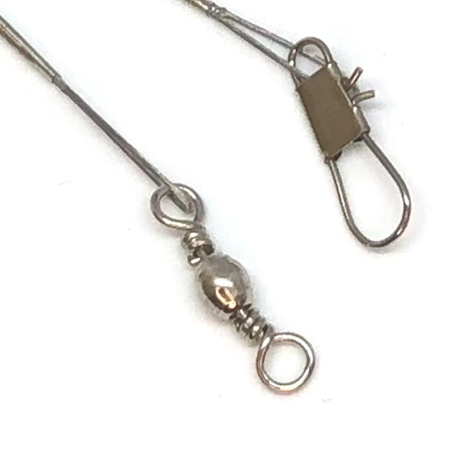 ワイヤーリーダー ワイヤー ハリス 30本 15cm 20cm 30cm 各10本セット 釣り 太刀魚 うつぼ バルク品 釣り具 メール便配送 |  | 01