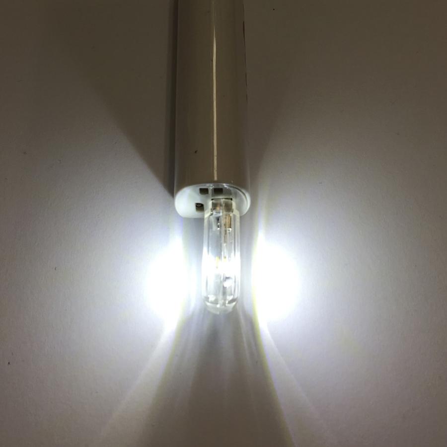 両面発光 USB LEDライト 昼白色 電球色 ミニサイズ USBライト バルク品 車載電灯 極小サイズで設置場所を選ばない メール便配送可 |  | 07