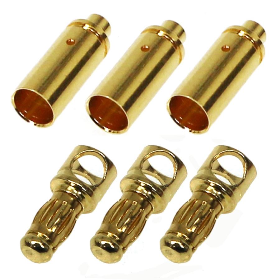 ブラシレスモーターコネクターB 3.5mm(ラウンドホール用)[3008] | イーグル模型