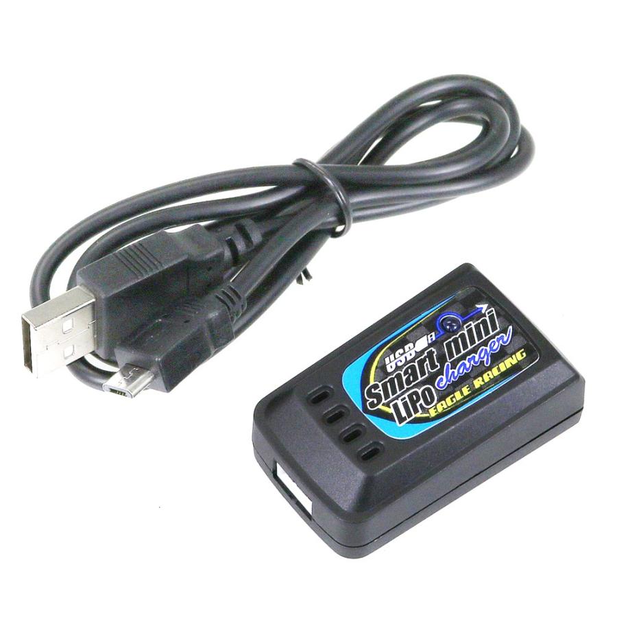 Li-Poバランシングスマートミニチャージャー 2S用USB5V2A対応[3900-SM-LIPO]｜highvoltage
