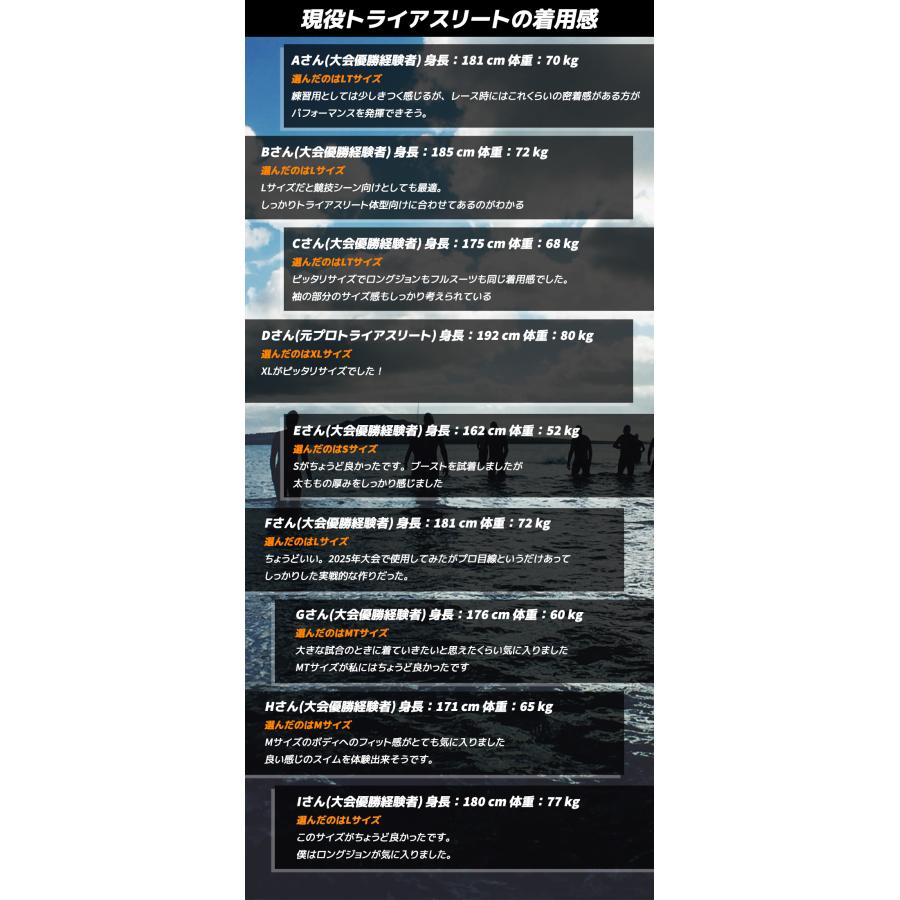 【祝！世界大会入賞】 プロ監修 トライアスロン ウェットスーツ 3X 超極厚 高浮力 競技用 プロ仕様 メンズ フルスーツ ロングジョン 春 夏 Wetsuit MENS |  | 23