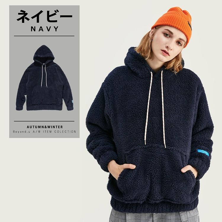ボア パーカー メンズ レディース ボアパーカー フリースパーカー フリース カップル ペア ペアルック お揃い リンクコーデ アウトドア ストリート Byd8778w Chao チャオ 通販 Yahoo ショッピング