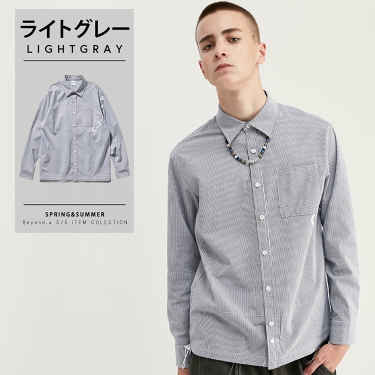 シャツ メンズ 長袖 カジュアル 大きいサイズ チェックシャツ ストライプ オーバーサイズ ビッグ 長袖シャツ コットン ファッション Byd92w Chao チャオ 通販 Yahoo ショッピング