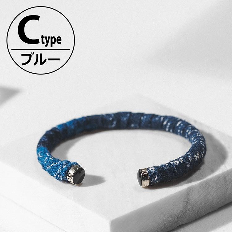 ブレスレット 笑顔 メンズ レディース ブルー 金属ブレスレット インディアン |  | 12