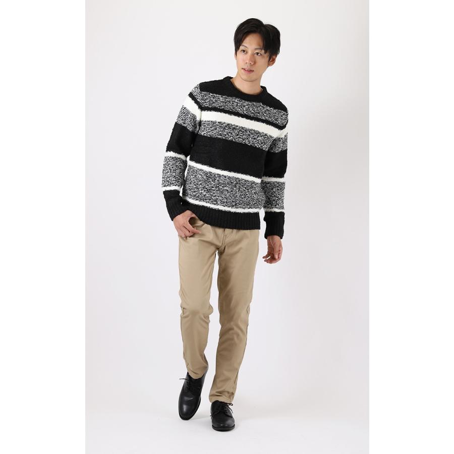 ニット メンズ ボーダー ケーブルニット セーター マルチ タートルネック メンズニット メンズセーター クルーネック 秋服 厚手 冬 ニットセーター Mixknt02 Chao チャオ 通販 Yahoo ショッピング