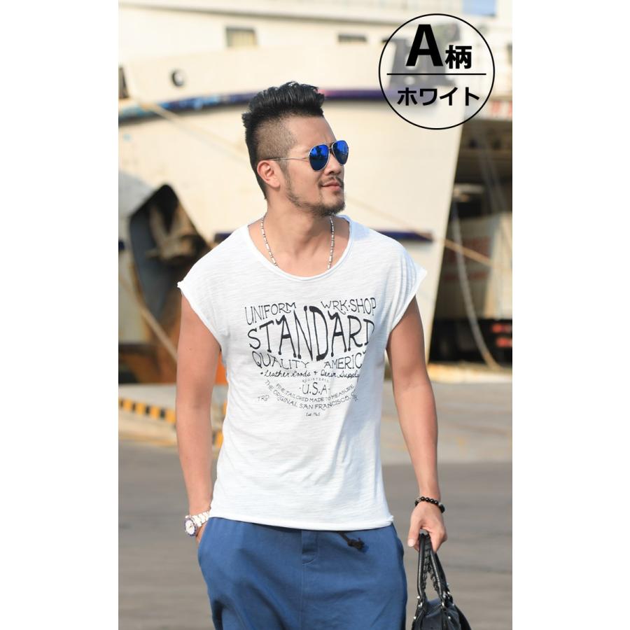 ノースリーブ メンズ タンクトップ 半袖シャツ 袖なし インナー 肌着 ゆるめ アメカジ Mixt4002 Chao チャオ 通販 Yahoo ショッピング