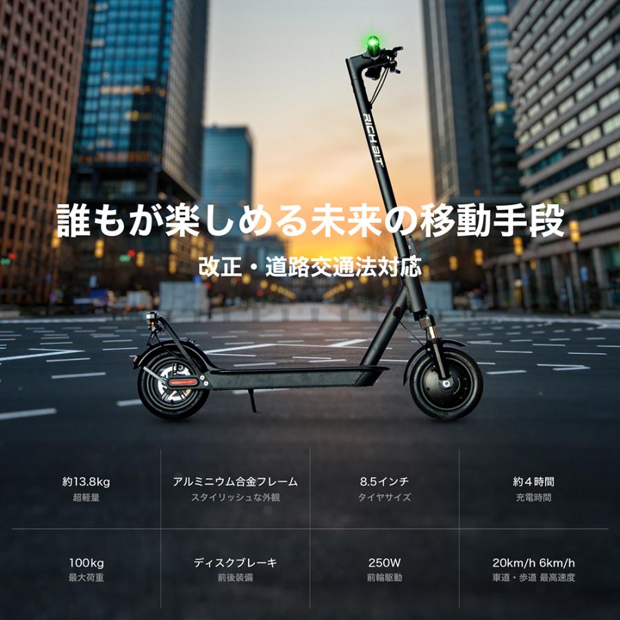 RICH BIT 特定小型原動機付自転車 折りたたみ RICHBIT ES1 PRO