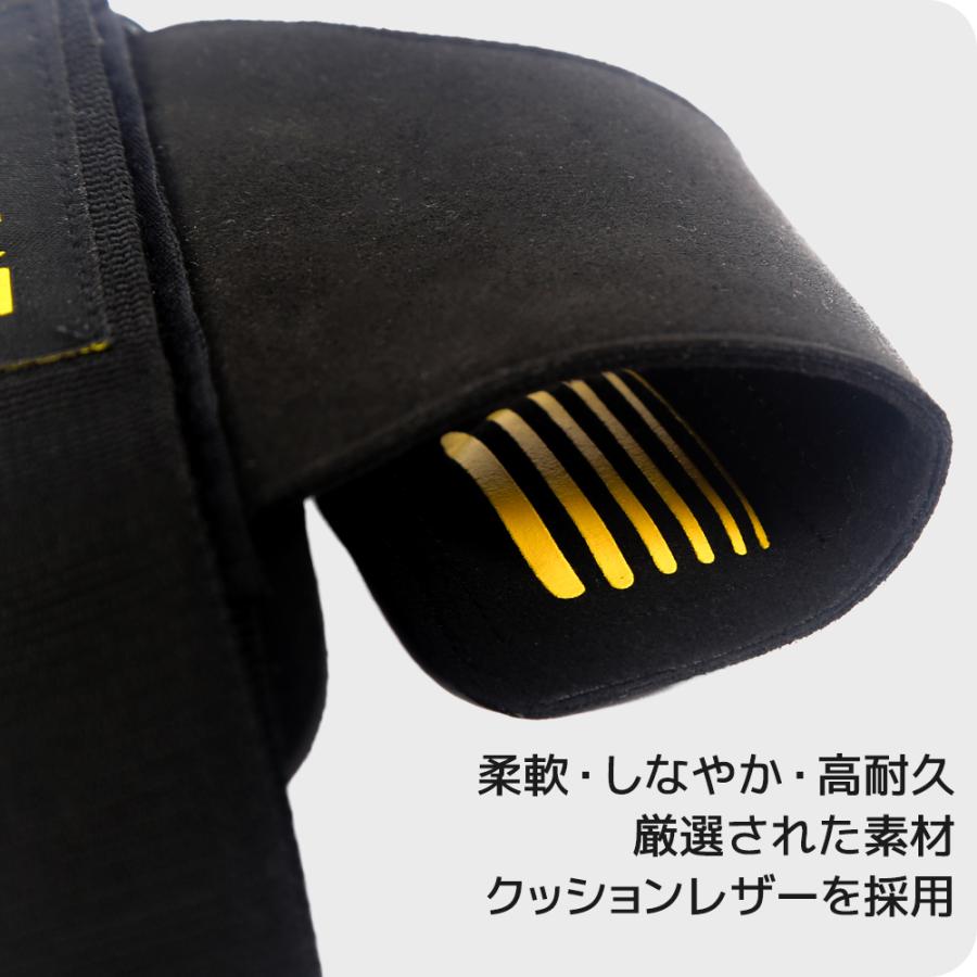 2025年新作 RISING-FIT パワーグリップ トレーニンググリップ リフティンググリップ 握力補助 筋トレ サポートギア リフティングサポーター |  | 05