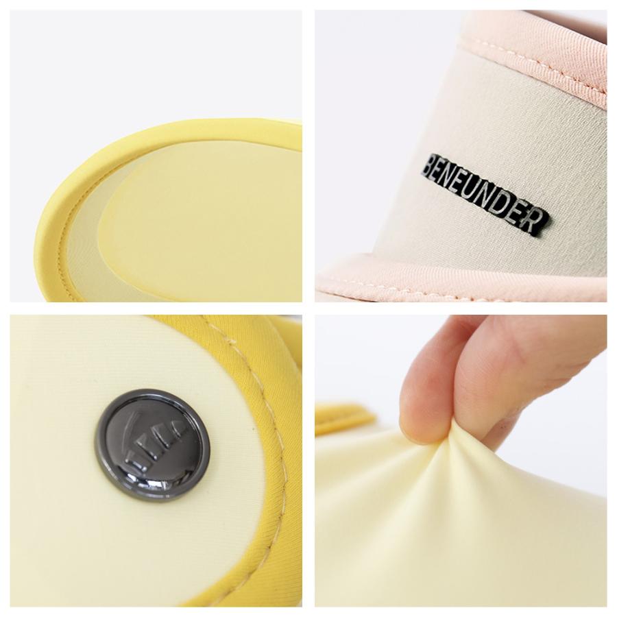 在庫処分 Beneunder サンバイザー レディース ゴルフ テニス UPF50+ 軽量 UVカット 抗菌 ワイド パイピング 軽い 日焼け防止 遮光 紫外線対策 グッズ |  | 17
