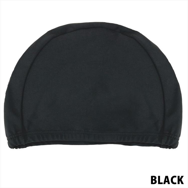 スイムキャップ 水泳 帽子 メンズ レディース 水泳帽 男女兼用 テキスタイルキャップ 水泳キャップ キャップ スイミング 水泳 ジム 競泳  ブラック 黒 |  | 04