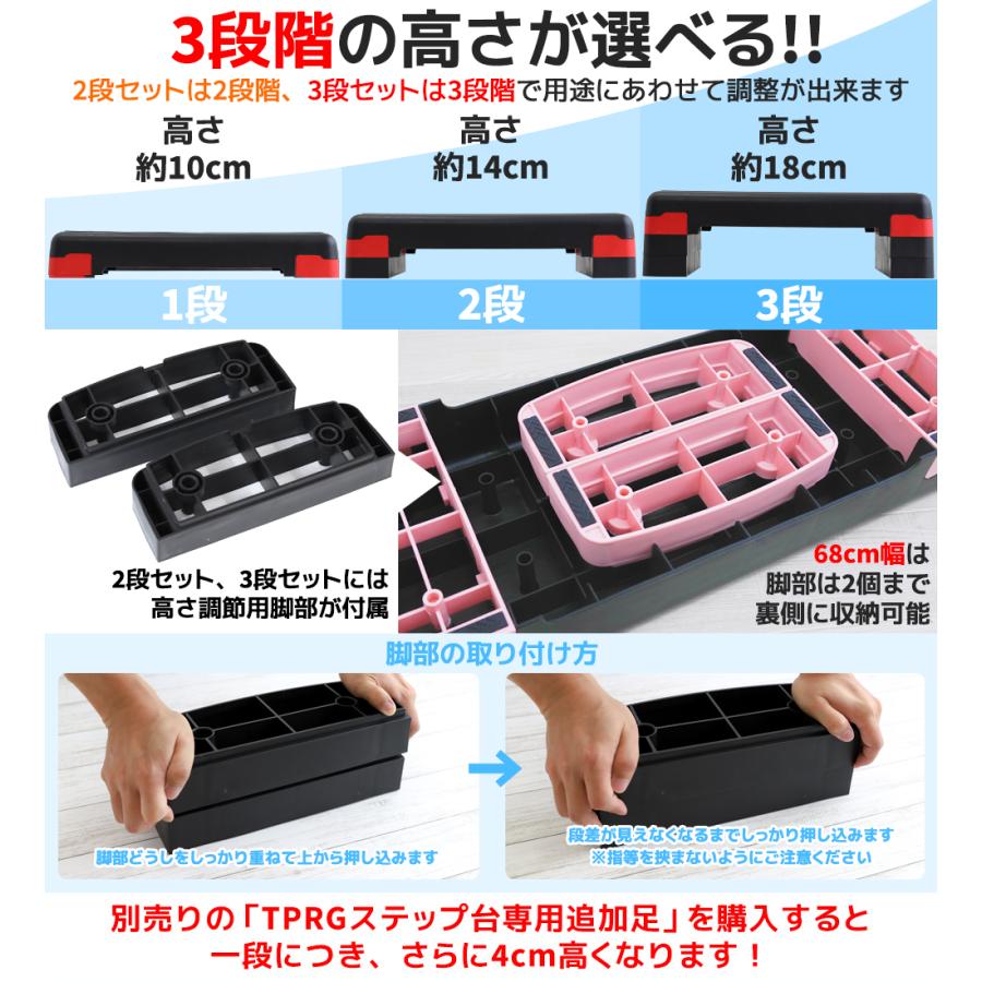ランキング1位獲得】新色追加 45cm 68cm ミニサイズ 最大18cm 3段
